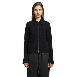 Jil Sander Jersey Zip Closure Jacket