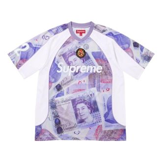 SUPREME FW25 Pounds Soccer Jersey White FW25KN83-WHITE