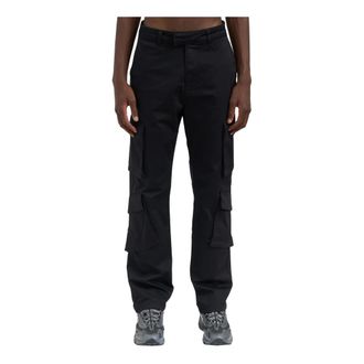 Represent Straight Trousers, male, Black, S, Season Cargo Pant