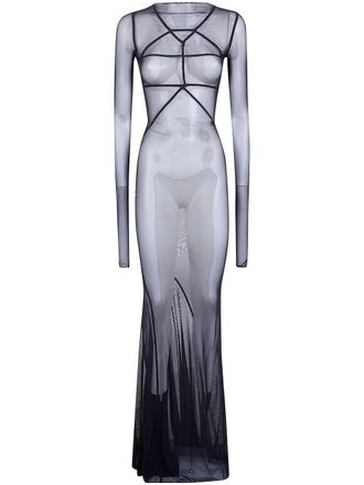 Rick Owens Temple Gown Long Dress