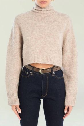 SER.O.YA Tahara Sweater In Desert