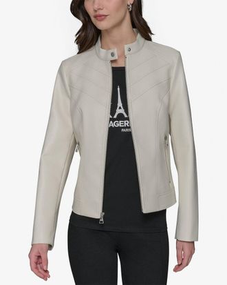 Karl Lagerfeld Karl Lagerfeld Chevron Scuba Jacket