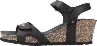 Panama Jack Elegante Platte Sandalen voor Vrouwen - Dames - Sleehakken - Zwart - 40 EU - Schoenen
