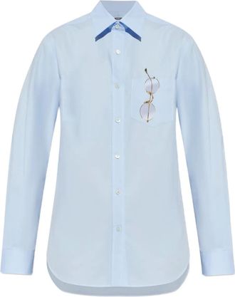 Moschino Camicia con taschino - Blu