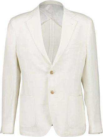 Frescobol Carioca Blazers, male, Beige, 3XS, Paulo Linen Blazer