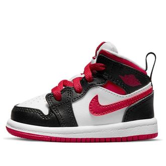Air Jordan (TD) Air Jordan 1 Mid White Very Berry 640735-016