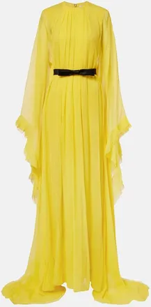 Givenchy Belted silk gown