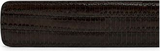 Tom Ford Mens Reversible Leather Belt With T-Buckle Brown Calfskin