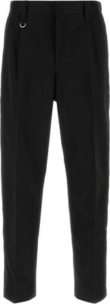 Yohji Yamamoto Black Jacquard Pant