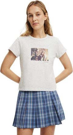 Cotton On Womens Lcn Original Graphic Tee in Gilmore Girls Reading Soft at Nordstrom, Size Xx-Small