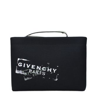 Givenchy Pochette Uomo Givenchy Con Panno Nero