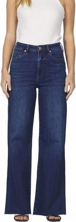 Dear John Denim Fiona Wide Leg Jean In Dark Knight