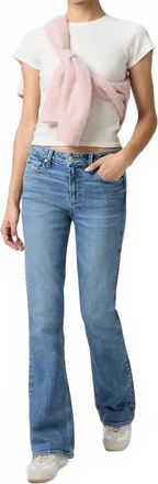 Paige High Rise Laurel Canyon Jeans In Big Sky