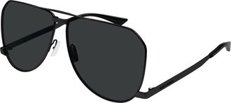 Saint Laurent SL 690 DUST 001 Mens Sunglasses Black Size 61 - Free RX Lenses - Free RX Lenses