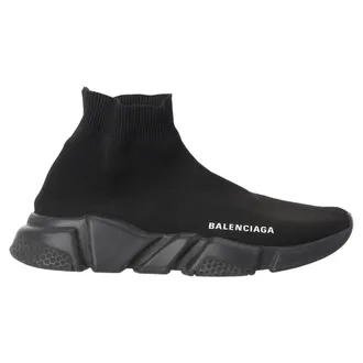 Balenciaga Balenciaga Speed Trainer schoenen in zwart polyester