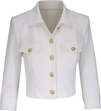 L'agence Giacca Kumi con bottoni - Bianco