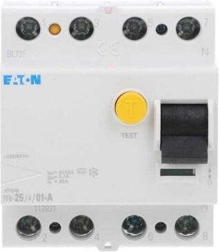 OEM Disyuntor Diferencial 4p 25a 01a Tipo A Pf625401a 112931