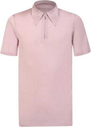 Maison Margiela Polo Shirt - Dames - Polos - Roze - M - Tops