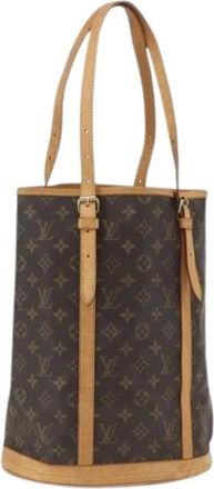 Louis Vuitton Pre-owned Bucket Bags, female, Brown, Size: ONE SIZE Pre-owned Bucket Bag