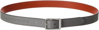 Mulberry Stitched Reversible Leather Belt