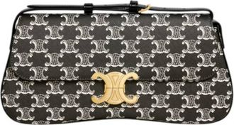 Celine Medium Celine Lola Bag In Triomphe Canvas