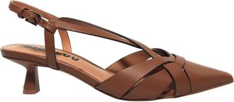 Bibi Lou Pumps met hak - Dames - Pumps - Bruin - 40 EU - Leer - Schoenen