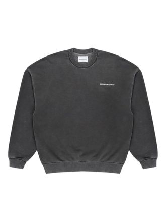 Mki Miyuki Zoku uniform crew-neck sweatshirt - Grey