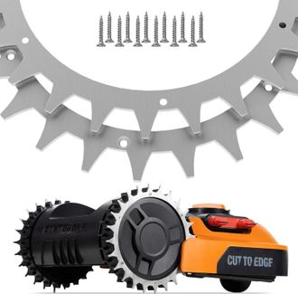 OEM P&uacute;as Para Cortac&eacute;sped Rob&oacute;tico, Mejora De La Tracci&oacute;n Para Worx Landroid S Y M - 3 Mm