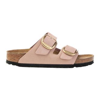 Birkenstock Sliders, female, Pink, Size: 10 US Arizona Big Buckle Narrow Fit