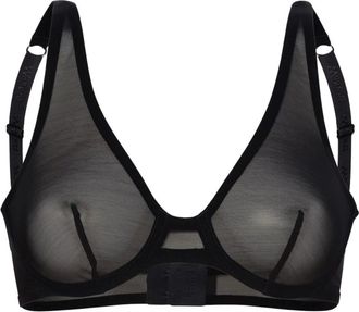 Wolford Reggiseno Bonded to Tulle Skin - - Underwear - Donna - Nero - 2B IT