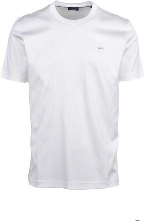 Paul & Shark White Cotton T-shirt