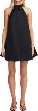Hansen & Gretel Kelsey Mini Dress In Black