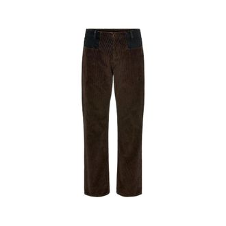 Maison Margiela Straight Trousers - male - Maison Margiela - Straight Trousers - Brown - W30 - Trousers
