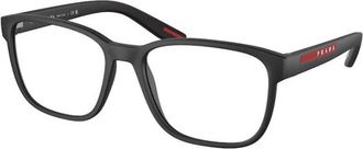 Prada Brillen - Heren - Brillen - Zwart - 55 MM - Accessoires