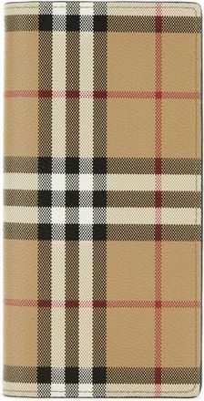 Burberry Bedrukte Canvas Portemonnee - Heren - Portefeuilles - Veelkleurig - ONE Size - Katoen - Accessoires