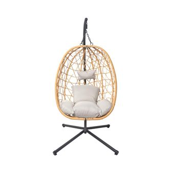 Concept Usine Sill&oacute;n colgante con efecto rat&aacute;n