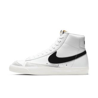 Nike Womens Blazer Mid 77 Shoes in White | CZ1055-100
