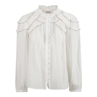 Isabel Marant Mujer, Blusas y Camisas, Blanco, Talla: S