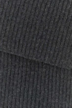 Maison Margiela Mens Grey Wool Scarf Darkgrey Sciarpe E Foulard