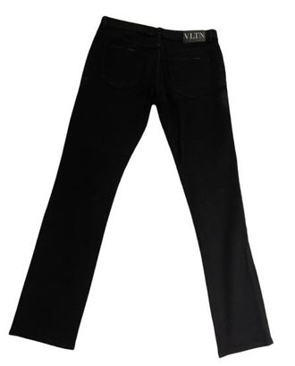 Valentino Garavani Black Stretch Skinny Jeans Size 32