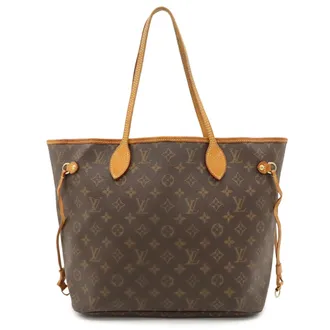 Louis Vuitton Brown Monogram Canvas Pvc Coated Canvas Shoulder Bag Tote Bag (Pre-Owned)