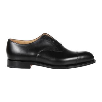 Churchs Consul Oxford - Heren - Nette schoenen - Zwart - 44 1/2 EU - Katoen - Schoenen