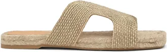 Castaner Schoenen, Dames, Geel, 40 EU, Leer, Puri Platte Slippersandaal