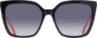 Kate Spade New York Dark Grey Gradient Butterfly Ladies Sunglasses MARLOWE/G/S 03H2/9O 55