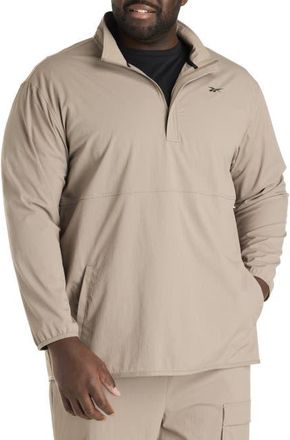 Reebok Big & Tall Performance Track Jacket in Taupe at Nordstrom, Size 5X Big