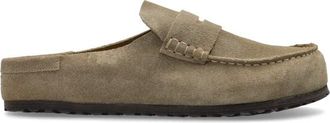 Birkenstock Heren, Schoenen, Beige, Maat: 46 EU Leer