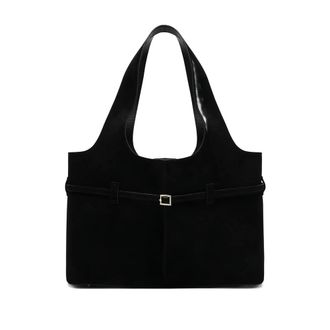 Manu Atelier Cambon Cabas Suede Tote Bag