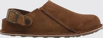 Birkenstock Mules Lutry Premium in camoscio