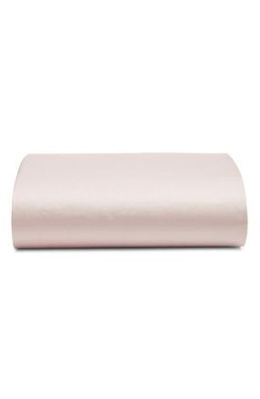 Nordstrom 400 Thread Count Organic Cotton Fitted Sheet in Pink Sepia at Nordstrom, Size California King