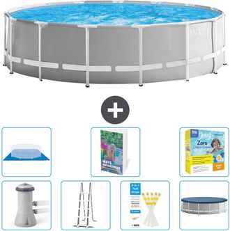 Intex Piscina Prism Frame Redonda - 457x122 Cm - 8-piezas S546